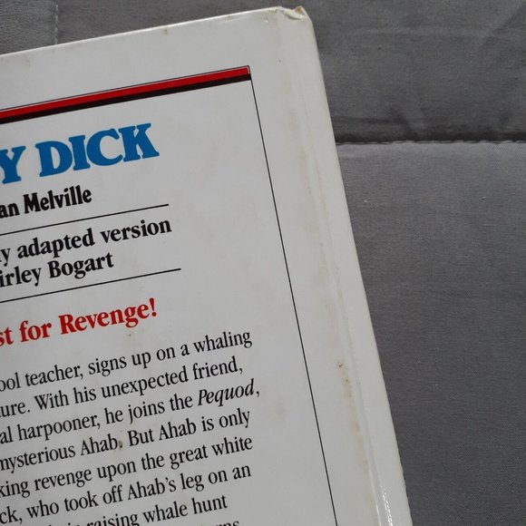 Great Illustrated Classics Ser. Moby Dick by Herman Melville (1990, Hardcover) - Picture 11 of 12